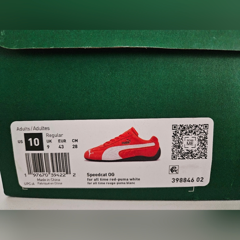Puma Speedcat OG Red White - Picture 6 of 6